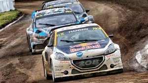 Rallycross: v Barceloně vítězí Ekström